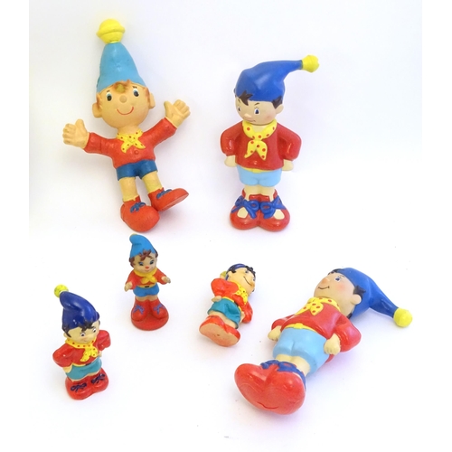 1525 - Toys: A large quantity of Enid Blyton's Noddy toys and memorabilia to include various models of Nodd... 