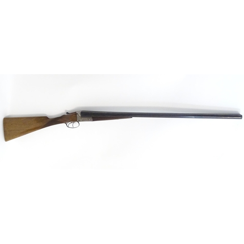 2658 - Shotgun: Manton & Co, London and Calcutta: a cased 12 bore side by side boxlock non ejector shotgun,... 