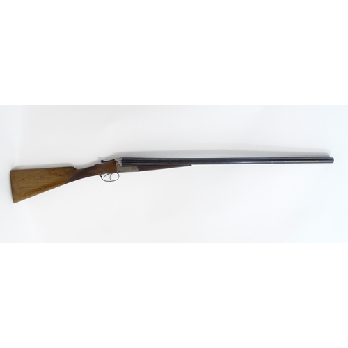 2658 - Shotgun: Manton & Co, London and Calcutta: a cased 12 bore side by side boxlock non ejector shotgun,... 