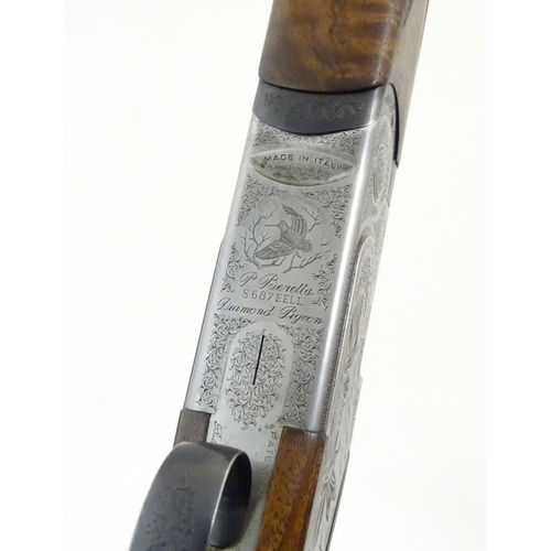 2660 - Shotgun: a cased Beretta S687 EELL Diamond Pigeon 20 bore over and under shotgun, 29 1/2