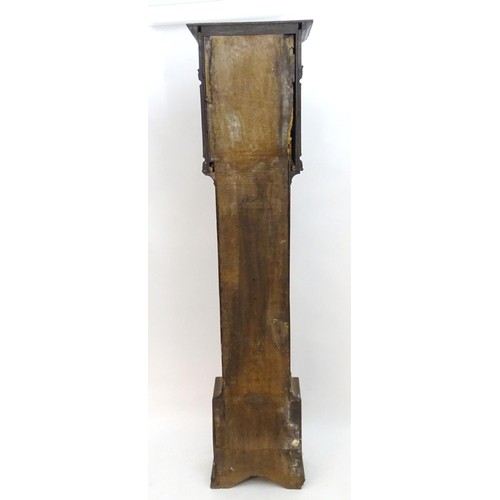 2280 - Thomas Dawes - Northampton : An 18thC oak cased 8-day longcase clock with 12