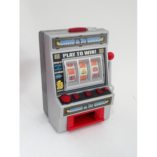 51 - Novelty Electronic slot machine (boxed)
