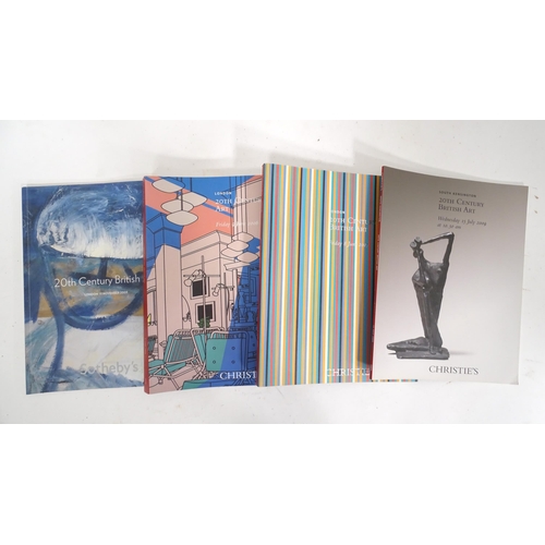 65 - A collection of assorted auction and exhibition catalogues etc