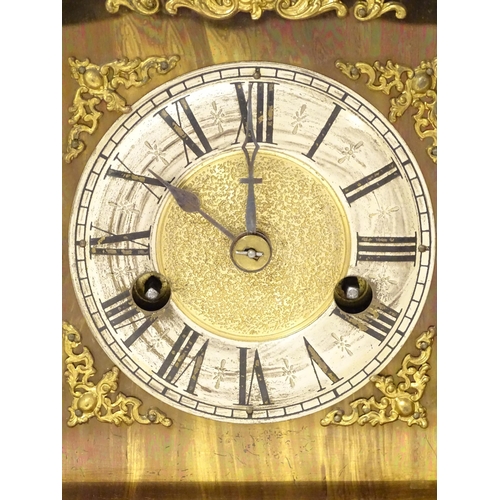 1395 - A Louis XIV style ' Le Ore ' mantel clock by Franz Hermle & Sons Approx 22