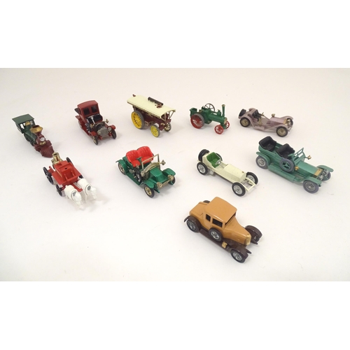 1299 - Toys: A quantity of boxed Lesney Models of Yesteryear die cast scale model cars / vehicles, comprisi... 