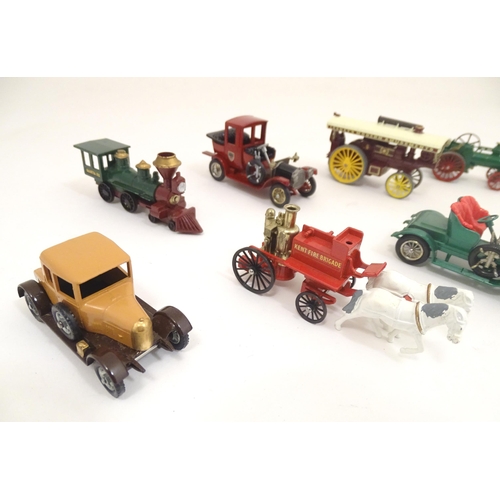 1299 - Toys: A quantity of boxed Lesney Models of Yesteryear die cast scale model cars / vehicles, comprisi... 