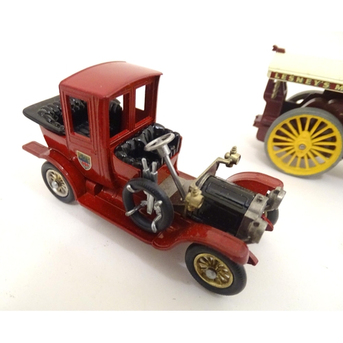 1299 - Toys: A quantity of boxed Lesney Models of Yesteryear die cast scale model cars / vehicles, comprisi... 