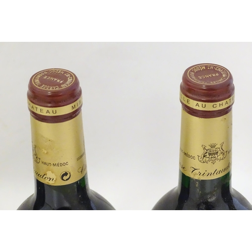 2152 - 5 bottles of Chateau Le Rose Trintaudon Haut Medoc 1998 red wine, each 750ml (5)