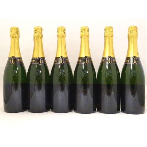 2154 - Six bottles of Louis Boyier & Cie champagne, each 75cl