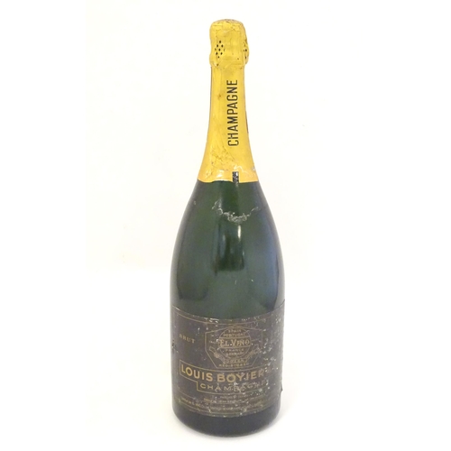 2156 - A magnum bottle of Louis Boyier & Cie champagne, 300cl