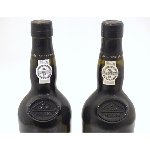 2157 - Two 75cl bottles of Dow's Master Blend finest reserve port (2)