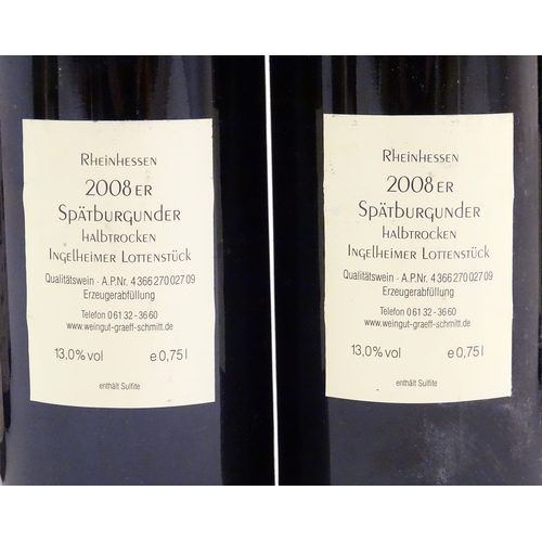 2166 - An assortment of white and red wine, including a 1979 Saint Ferdinand Jehan Le Bon Jurancon Sec 75cl... 