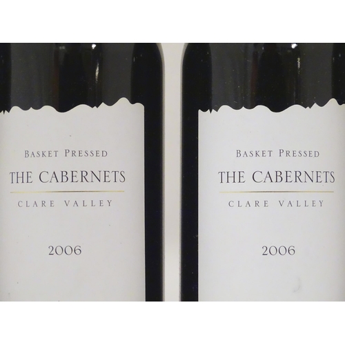 2167 - Five bottles of Skillogalee basket pressed Clare Valley 'The Cabernets' 2006 red wine, each 75ml (5)