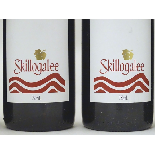 2167 - Five bottles of Skillogalee basket pressed Clare Valley 'The Cabernets' 2006 red wine, each 75ml (5)