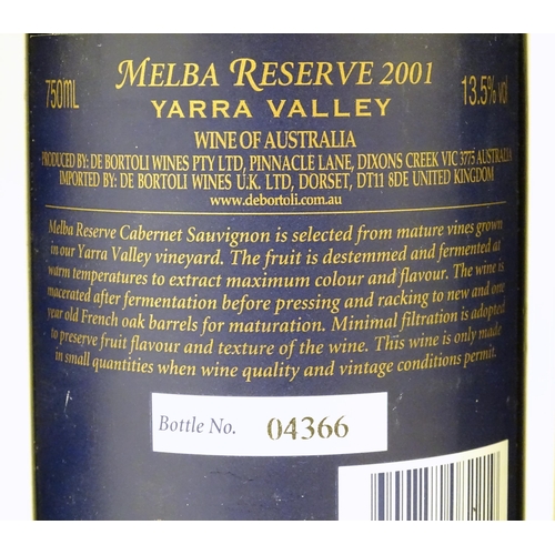 2169 - Six bottles of red wine, to include three D'Arenberg McLaren Vale 'The Footbolt' Shiraz 2005 75cl (6... 