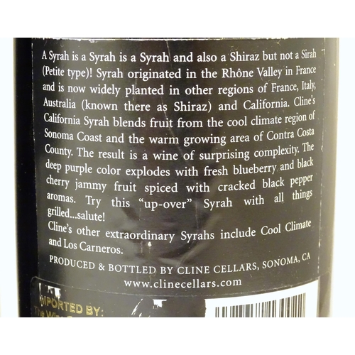 2169 - Six bottles of red wine, to include three D'Arenberg McLaren Vale 'The Footbolt' Shiraz 2005 75cl (6... 