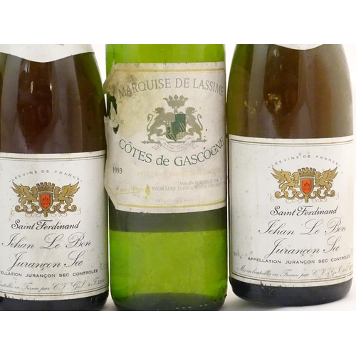 2170 - Twelve bottles of white and red wine, to include a Baron Philippe Mouton-Cadet Bordeaux 75cl and a L... 