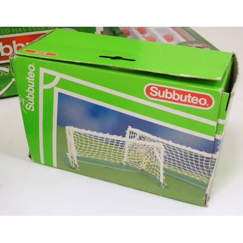 1322A - Toys: a quantity of boxed Subbuteo games, comprising UEFA Champions League Edition, Team Edition, 20... 