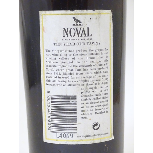 2162 - A bottle of Noval 10 Year Old Tawny Port, bottled by Quinta Do Noval 2004 750ml