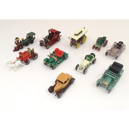 1299 - Toys: A quantity of boxed Lesney Models of Yesteryear die cast scale model cars / vehicles, comprisi... 