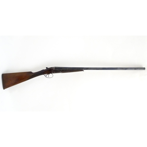 2294 - WITHDRAWN FROM AUCTION - Apologies for any inconvenience. S2 Shotgun: a Howard A Davies, Winchester ... 