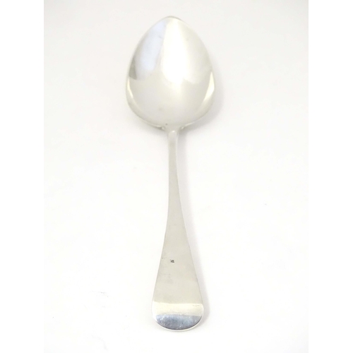 426 - A George III silver Old English pattern table spoon, hallmarked London 1811, maker John Lambe. Appro... 