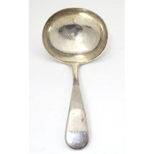 503 - A silver old English pattern sauce ladle.  Hallmarked Sheffield 1938 maker Viner's Ltd (Emile Viner)... 