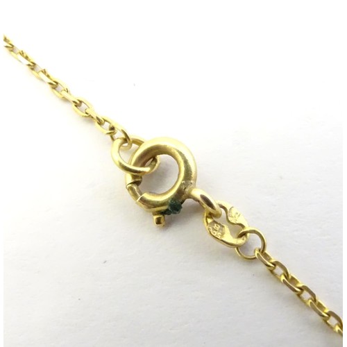 709 - Assorted 9ct gold and gilt metal jewellery including a 9ct gold bracelet of rope twist form, 9ct gol... 