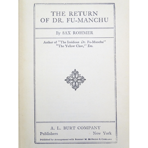 849 - Books: Four assorted books, titles comprising A Kentucky Cardinal and Aftermath, by James Lane Allen... 