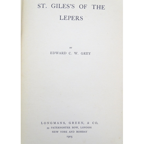 849 - Books: Four assorted books, titles comprising A Kentucky Cardinal and Aftermath, by James Lane Allen... 