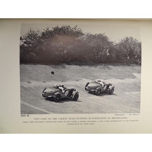 862 - Books: Three books on the subject of motoring, comprising The Lonsdale Library - Motor Racing, edite... 