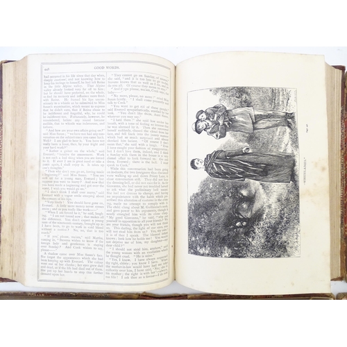 864 - Books: Four bound volumes of Good Words magazine comprising the years 1866 and 1869, edited by Norma... 