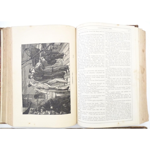 864 - Books: Four bound volumes of Good Words magazine comprising the years 1866 and 1869, edited by Norma... 