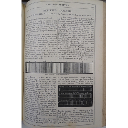 864 - Books: Four bound volumes of Good Words magazine comprising the years 1866 and 1869, edited by Norma... 