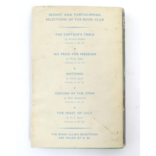 868 - Book: Destination Unknown, by Agatha Christie. Published by The Book Club, 1955