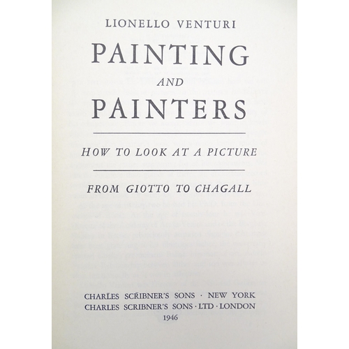 875 - Books: Four books comprising, Jane Avril of the Moulin Rouge, by Jose Shercliff, 1952; Painting and ... 