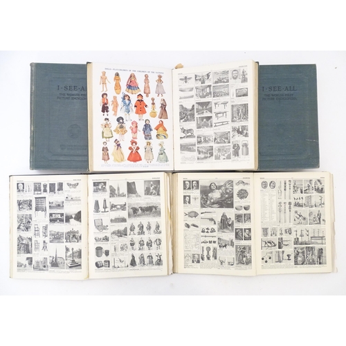 878 - Books: I See All - The Pictorial Dictionary, 5 volumes, edited by Arthur Mee. Published by The Educa... 