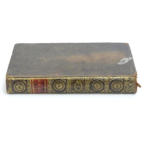 884 - Book: The World, volume III, by Adam Fitz-Adam. Published London, 1782, inscribed April 1825