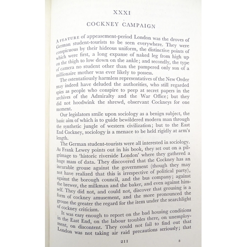 889 - Books: Three books comprising Meet Me At The Savoy, by Jean Nicol, 1952; The Cockney - A Survey of L... 