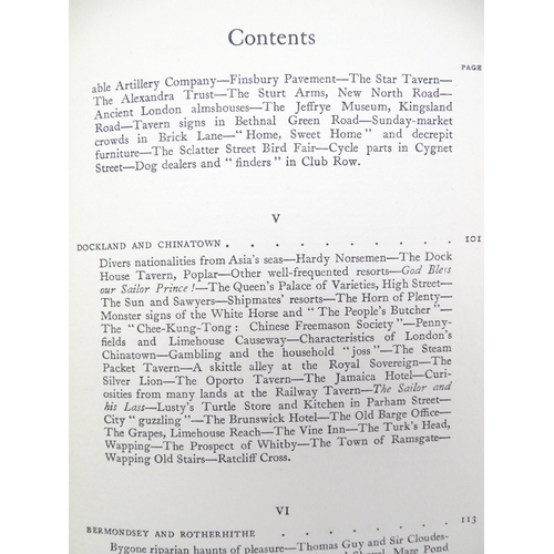 889 - Books: Three books comprising Meet Me At The Savoy, by Jean Nicol, 1952; The Cockney - A Survey of L... 