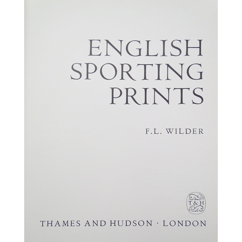 914 - Books: Six assorted books comprising Sketches of the Seaside and Country, by Phiz; English Sporting ... 