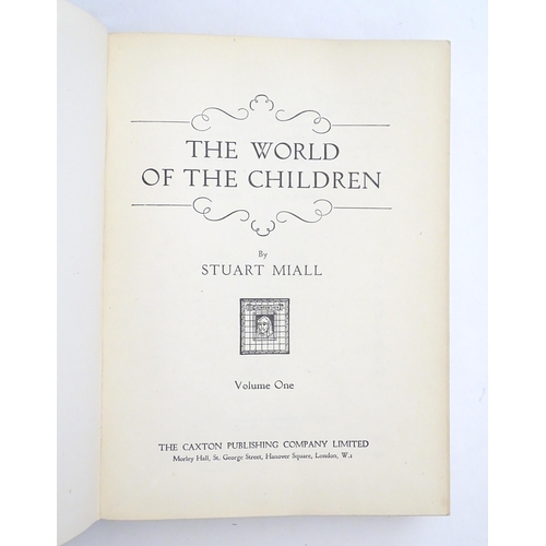 923 - Books: The Children's Encyclopedia, 10 volumes, edited by Arthur Mee. Published by The Educational B... 