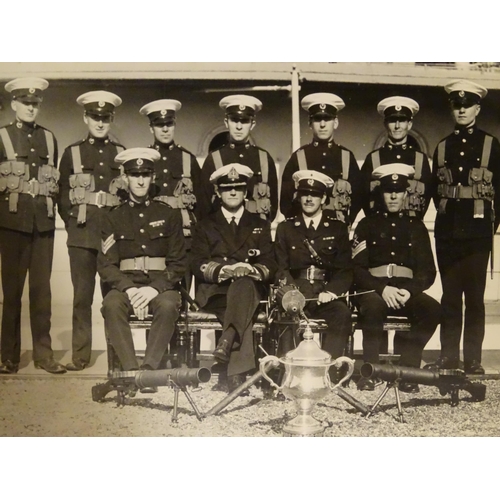 985 - Militaria: the inter-war period photograph album of a Royal Marine serving aboard H.M.S. Carlisle, c... 