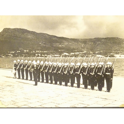 985 - Militaria: the inter-war period photograph album of a Royal Marine serving aboard H.M.S. Carlisle, c... 