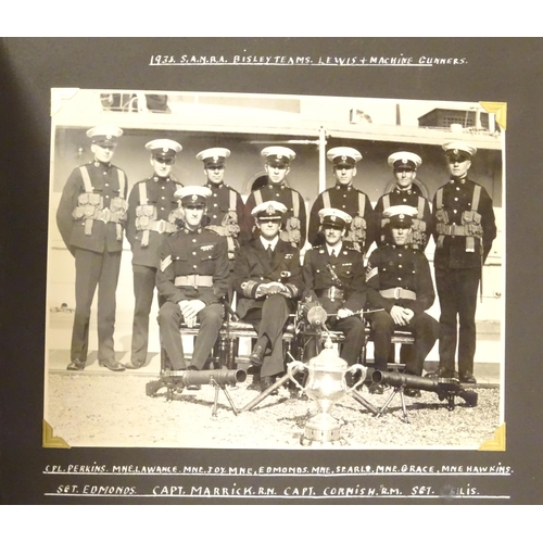 985 - Militaria: the inter-war period photograph album of a Royal Marine serving aboard H.M.S. Carlisle, c... 