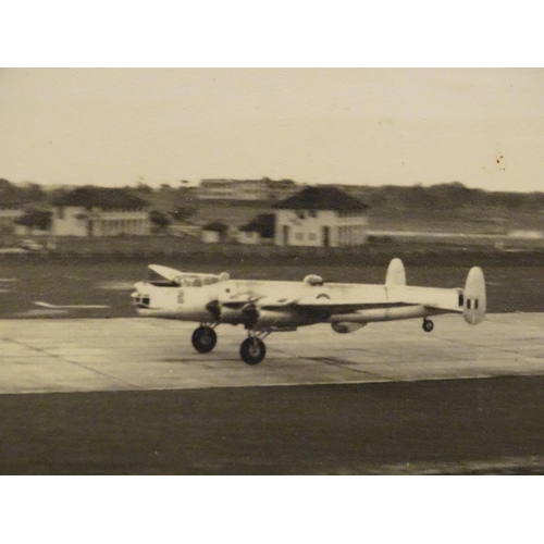 987 - RAF Tengah Singapore photo album. Militaria, Malayan Emergency 1950s photograph album : formerly of ... 