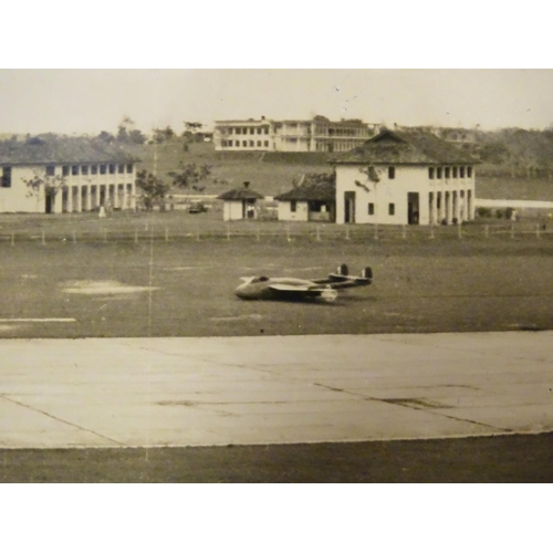 987 - RAF Tengah Singapore photo album. Militaria, Malayan Emergency 1950s photograph album : formerly of ... 