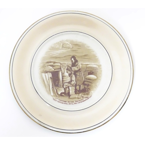 990 - Militaria, WW1 / WWI / World War 1 / First World War : a Grimwades Bairnsfather Ware commemorative p... 