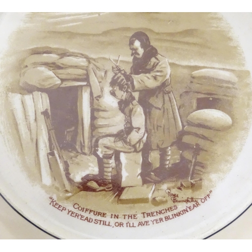 990 - Militaria, WW1 / WWI / World War 1 / First World War : a Grimwades Bairnsfather Ware commemorative p... 