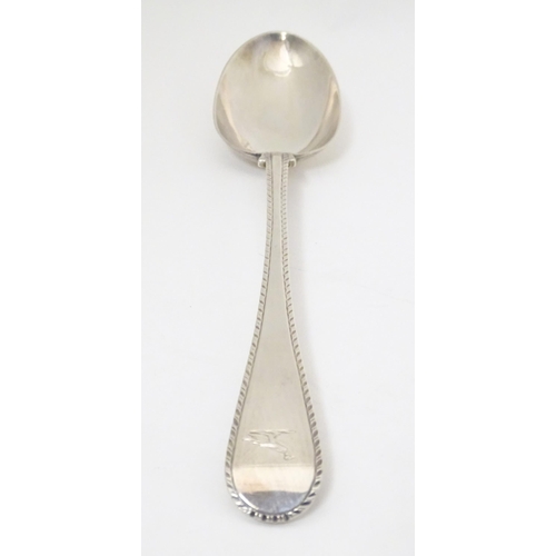 337 - A Victorian silver Old English pattern basting / stuffing spoon hallmarked London 1844, maker Chawne... 